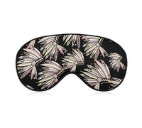 Indian Chieftain's Headdress Sleep Eye Mask Sleeping Light Blocking Cover Night Blindfold for Travel Nap