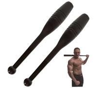 Indian Clubs 2Pcs Workout Mace 1 Lb Tight Grip Weighted Workout Bar Heavy Duty Plastic Mace Reusable Weighted Club for Exercise, Full Body Strength Training Rehabilitation Workout Mace Weighted Club