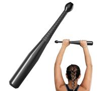 Indian Clubs 4.4 lbs Workout Mace Heavy Duty Alloy Steel Weighted Workout Bar with Anti Slip Handle Weighted Bars for Exercise Strength Training Improves Grip, Weighted Workout Bar, Workout Mace