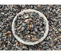 Indian Consigners Blue Tiger Eye Crystal Chips 100g - Natural Hawk’s Eye Gemstones for Protection, Intuition & Clarity - Healing Crystals for Chakra Balancing, Meditation & Feng Shui