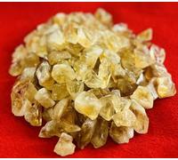 Indian Consigners Natural Crushed Polished Tumbled Gem Stone Chips, Decoration & Healing Crystals (Citrine)