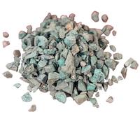Indian Consigners Natural Crushed Polished Tumbled Gem Stone Chips, Decoration & Healing Crystals (Malachite)