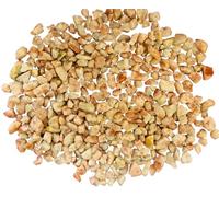 Indian Consigners Natural Crushed Polished Tumbled Gem Stone Chips, Decoration & Healing Crystals (Sun Stone)