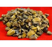 Indian Consigners Tiger Eye Crystal Chips 100g - Natural Healing Gemstones for Stress Relief, Focus, Prosperity, Meditation, and Energy Work - Tumbled Stones for Spiritual and Home Décor