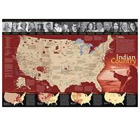 Indian Country Map [Tubed] - Reference Maps
