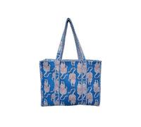 INDIAN CRAFT CASTLE Women Handblock Lightweight Travel Bag Purse Cotton Shoulder Tote Bag For Shopping Grocery & Beach Bag Gift For Her