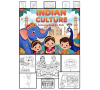 Indian Culture Coloring Book For Kids
