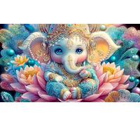 Indian-deity-statue 1000 Piece Jigsaw Puzzles for Adults Educational Games Jigsaw Puzzle Home Decoration for Men Women Elders SeniorsIndian-deity-statue38x26cm/1000pcs