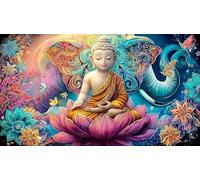 Indian-deity-statue 1000 Piece Recycled Paper Jigsaw Puzzle Fun Present & Activity for Home Challenging Puzzles Great Gift Idea for Adults 70x50cm/1000pcs