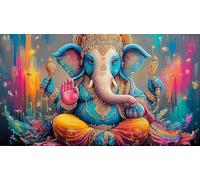 Indian-deity-statue 1000 Pieces Jigsaw Puzzles for Adults Educational Games Jigsaw Puzzle Home Decors for The Whole for Women, Gifts for MenIndian-deity-statue38x26cm/1000pcs