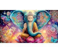 Indian-deity-statue Adult Jigsaws 1000 Pieces Challenging Puzzles Educational Game Decompression Puzzles for Adults Kids Great Gift Idea 38x26cm/1000pcs