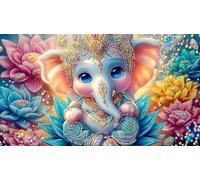 Indian-deity-statue Puzzle for Adults 1000 Piece Educational Game Challenge Impossible Hard Difficult for Home Activity & Fun Present 70x50cm/1000pcs