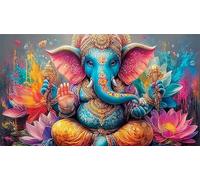 Indian-deity-statue Puzzle Game 1000 Piece Recycled Paper Impossible Hard Difficult Challenging for The Whole for Women, Gifts for Men 38x52cm/1000pcs