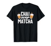 Indian Desi Funny Punjabi Sikh Chai Over Matcha Tea Lover T-Shirt