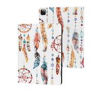 Indian Dream Catcher Crystal Feather Slim Case Compatible with iPad 10th 9th 8th 7th Generation 2022 2021 2020 2019 Protective Cover Stand