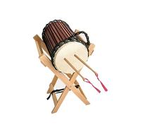 Indian Drum, Including Foldable Drum Stand And Drumsticks, Percussion Instrument, Loud Sound,48CM