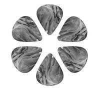 indian elephant 6 Pack Guitar Picks with Organizer Storage Box, Thin-Medium-Heavy Picks Handmade Plectrums Guitar Plectrums Bass Ukulele Picks Acoustic Guitar Lovers Gift