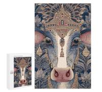Indian Elephant Artwork - Challenging Puzzle for Adults, 1000 PCS, Mindful Gift for Adults, for Relaxing Solo Or Group Play