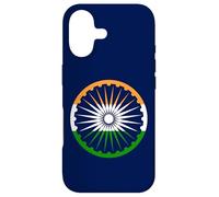 Indian Flag Color Ashok Chakra Case for iPhone 17