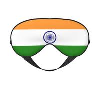 Indian Flag Double Side Eye Mask, Adjustable Strap Eye Mask, Eye Sleep Shade Cover, Blocks Light Eye mask