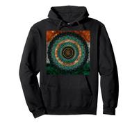 Indian Flag Mandala Ashoka Chakra Republic Day Pullover Hoodie