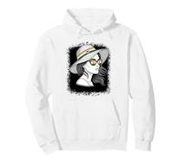 Indian Flag Woman Sun Hat Sunglasses Travel Pullover Hoodie