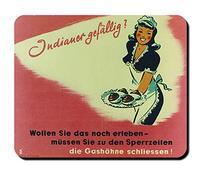 Indian gefällig? Save Gas Gas Valve Cut-Off Time WWII World War America Mouse Pad Mouse Pad Computer Laptop PC # 8134