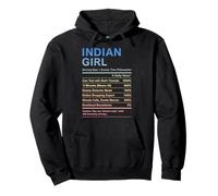 Indian Girl Proud Desi Roots Pullover Hoodie