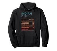 Indian Girl Proud Desi Roots Pullover Hoodie