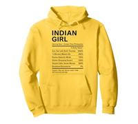 Indian Girl Proud Desi Roots Pullover Hoodie
