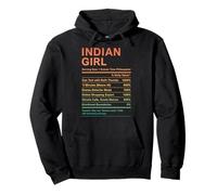 Indian Girl Proud Desi Roots Pullover Hoodie
