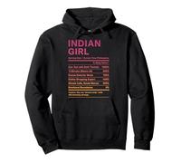 Indian Girl Proud Desi Roots Pullover Hoodie