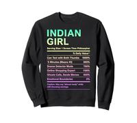Indian Girl Proud Desi Roots Sweatshirt
