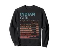 Indian Girl Proud Desi Roots Sweatshirt