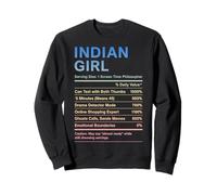 Indian Girl Proud Desi Roots Sweatshirt