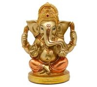 Indian God Lord Ganesha Statue - Hindu God Ganesh Idol for Car Dashboard - India Wedding Diwali Gifts Meditation Yoga Room Altar Decoration