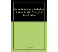 Indian Governance An Insider's View: (Set of 2 Vols)