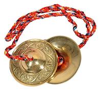 Indian Handmade Percussion Instrument - Hand Cymbals Brass Manjira Manjeera - Indian Musical Instrument by Indian Collectible