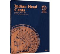 Indian Head Cents: Collection Including Flying Eagle Cents 1857-1909 Official Whitman Coin Folder