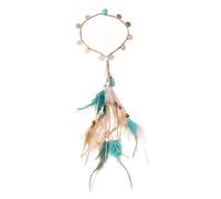 Indian Headband With Feathered Unique Braiding Hairband For Various Occasion Vacation Photo Headband