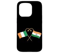 Indian Heritage India Ireland Flag Indian Flag Case for iPhone 15 Pro