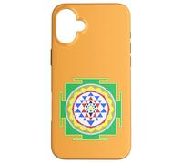 Indian Hindu Wedding Gift for Indians Sri Yantra Diagram Case for iPhone 16 Plus