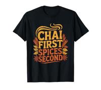 Indian Home Cook Chai Kettle Kitchen Mornings Art Cooking T-Shirt
