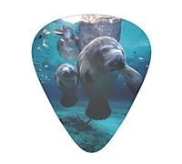 Indian Manatees 12 Pack Guitar Picks Guitar Plectrums for Electric Acoustic Bass Guitarï¼ˆSpec 0.46 0.71 0.96mmï¼‰