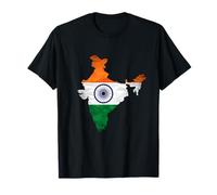 Indian map, India tshirt, India flag tshirt, Indian flag T-Shirt