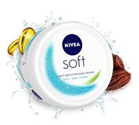 Indian NEVEA Soft Light Moisturizer for Face, Hand & Body, Instant Hydration, Non-Greasy Cream with Vitamin E & Jojoba Oil, 300 ml