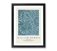 Indian Pattern Vol.1 By William Morris Exhibition Museum Painting Framed Print | A3 Black Framed Wall Art | Ready to Hang | Modern Historical Picture | Living Room Bedroom Lounge Office