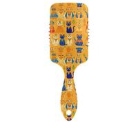 Indian Pharaoh Style Cats Brigher anti static massage brush for hair growth Designed massage brush for hair loss with Ergonomic handle cepillo para peinar