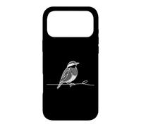 Indian Pitta Line Art Birdwatcher Case for iPhone 17 Pro Max