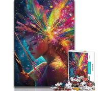 Indian Princess 1000 Piece Jigsaw Puzzle for Adults Teens,Staycation Kill Time Every Piece Is Unique - Challenging Family Fun Game 38x26cm